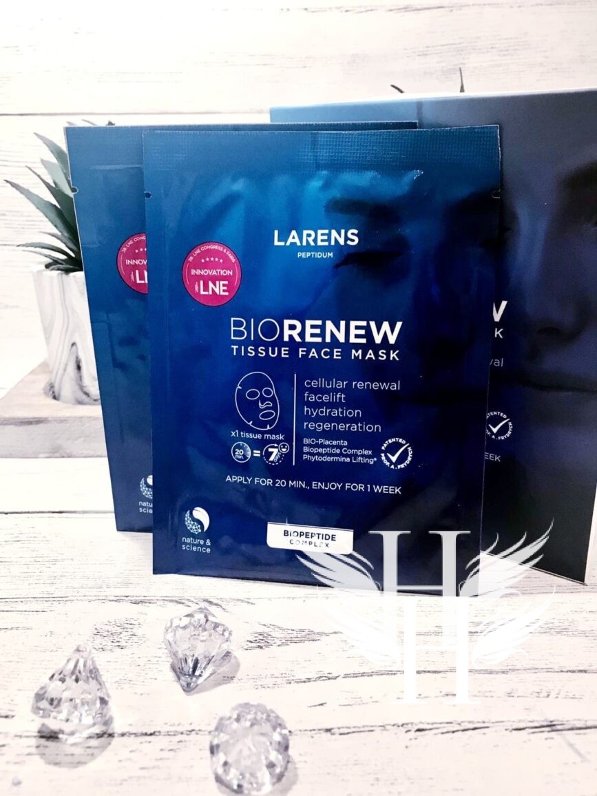 Larens BIO Renew Tissue Face Mask – 2 sztuki