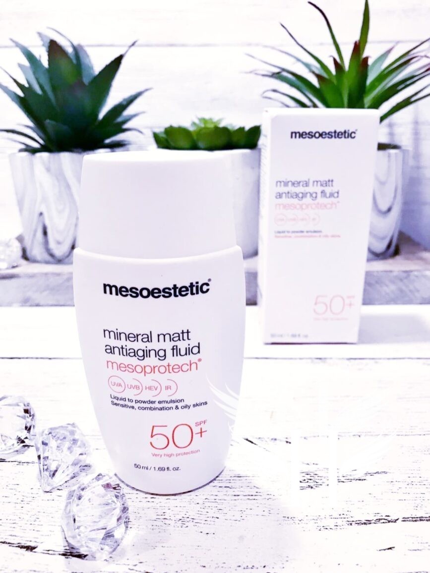 Mesoestetic mineral matt antiaging fluid 50+